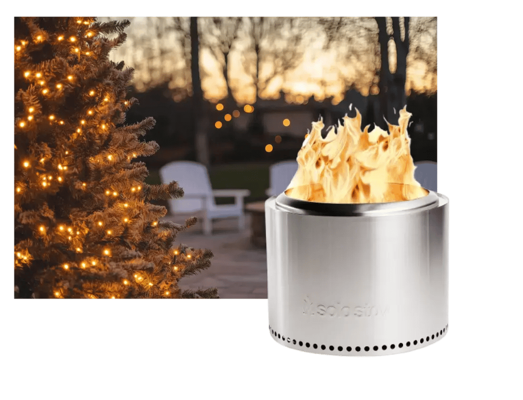 Patio with Stove Patio with Stove